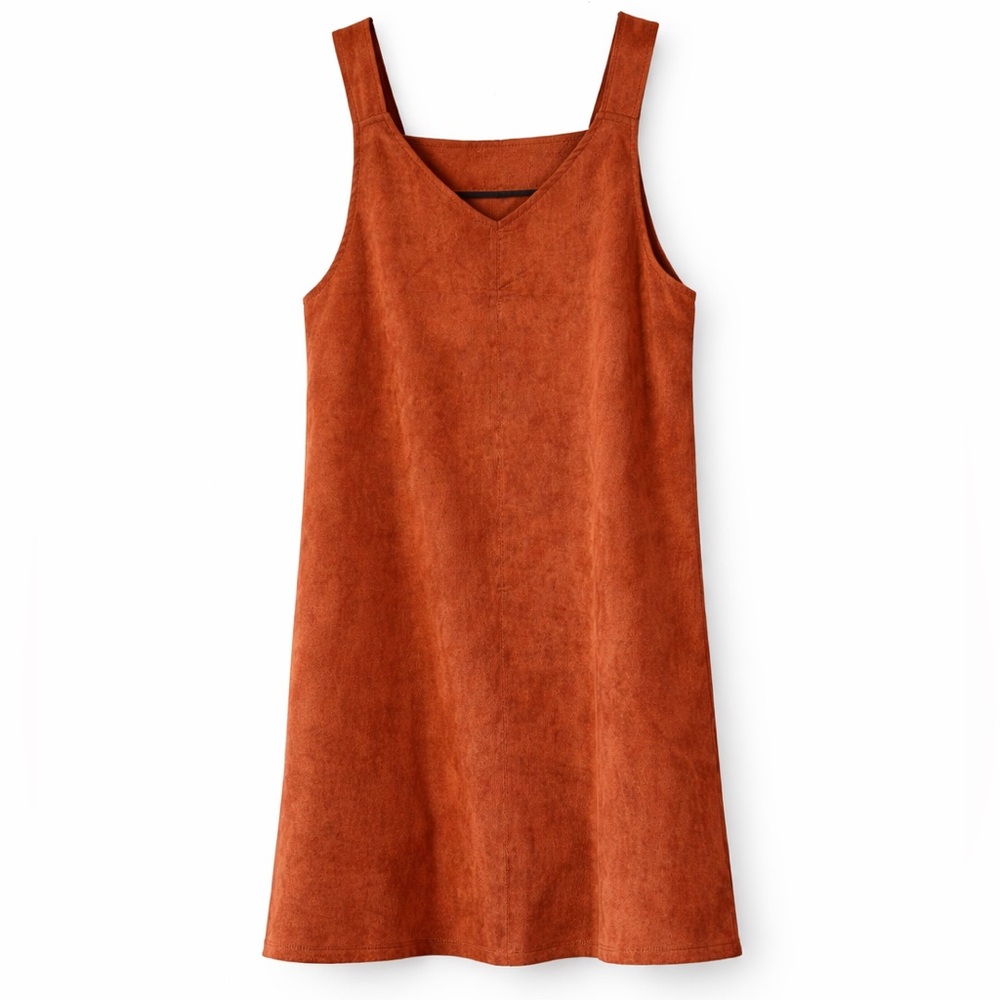 Rust Sleeveless Dress